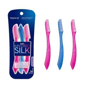 3ct | Dermaplane Razor,  Eyebrow Razor, Womens Face Razor Peach Fuzz Remover